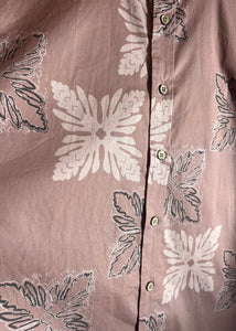 Men’s Aloha Shirt Rose Quilt