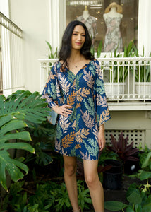 Dress Lanai Fall Blue Pala’ā