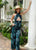 Jumpsuit Uluniu Blk Aqua Waihee Palapalai