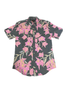 Mens Aloha Shirt Olive Honohono