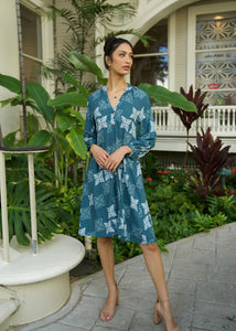 Dress Lanikai Blue Quilt