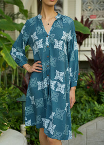 Dress Lanikai Blue Quilt